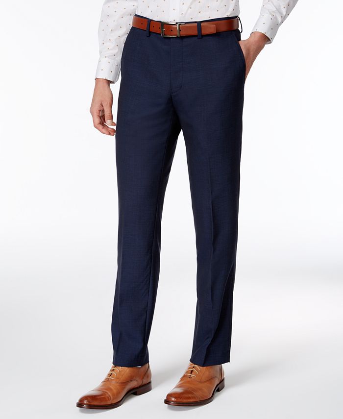 Bar III Midnight Blue Slim-Fit Pants, Created for Macy's - Macy's