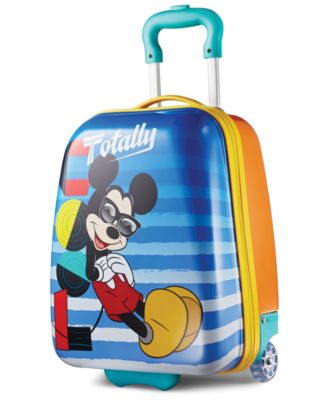 mickey mouse hard luggage