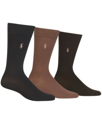 brown polo socks