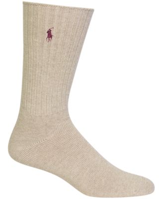 brown polo socks