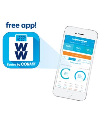 Weight Watchers Scales by Conair Bluetooth® Body Analysis Scale