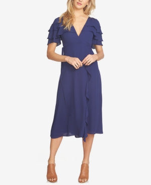 1.state Ruffled Faux-Wrap Dress - Web ID 4704609