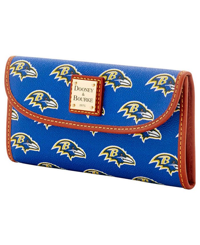 Dooney & Bourke Baltimore Ravens Large Continental Clutch Macy's
