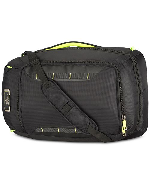 high sierra convertible duffel backpack