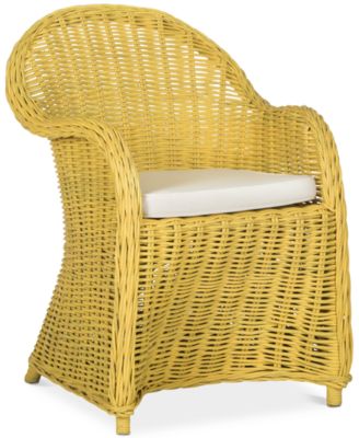 Safavieh - Callista Whicker Club Chair, Quick ship