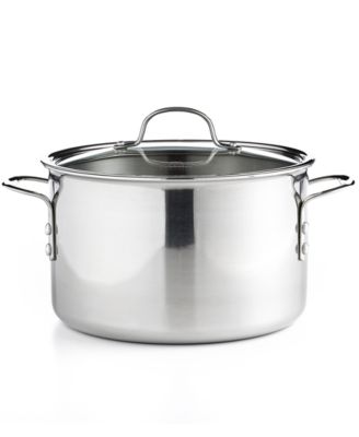 Calphalon - Stock Pot, Tri-Ply Stainless Steel 8 Qt.