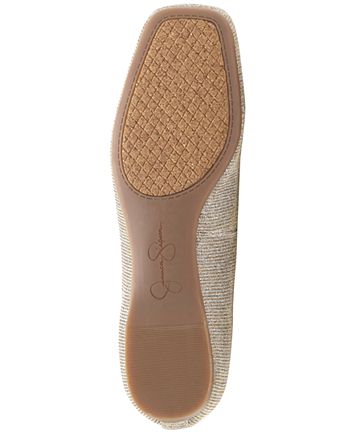 jessica simpson mandalaye elastic ballet flats