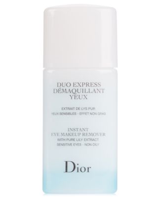 Receive a Complimentary Instant Eye Makeup Remover Deluxe Mini with any 2 product Dior eye purchase Macy s