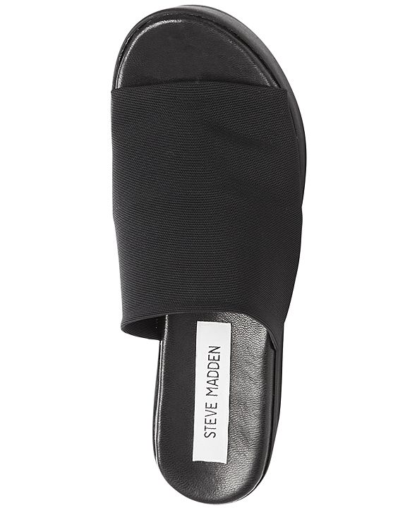 steve madden denim slides