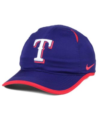 Texas Rangers Nike Dri Fit MLB Lightweight Adjustable Visor hat