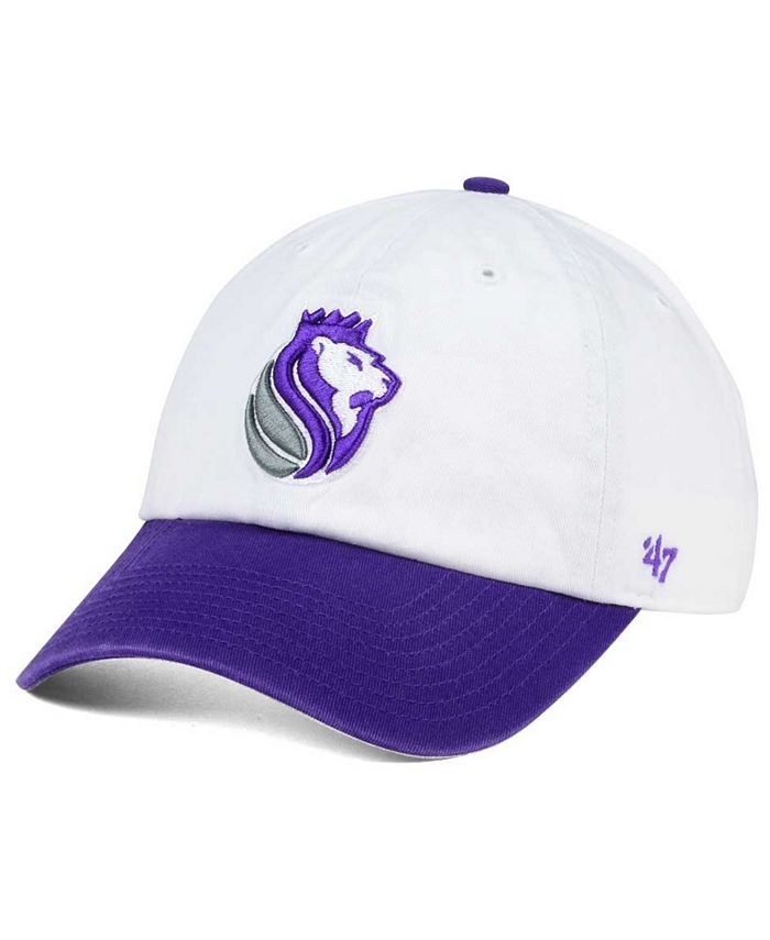 Sacramento Kings Purple 47 Brand Clean Up Dad Hat