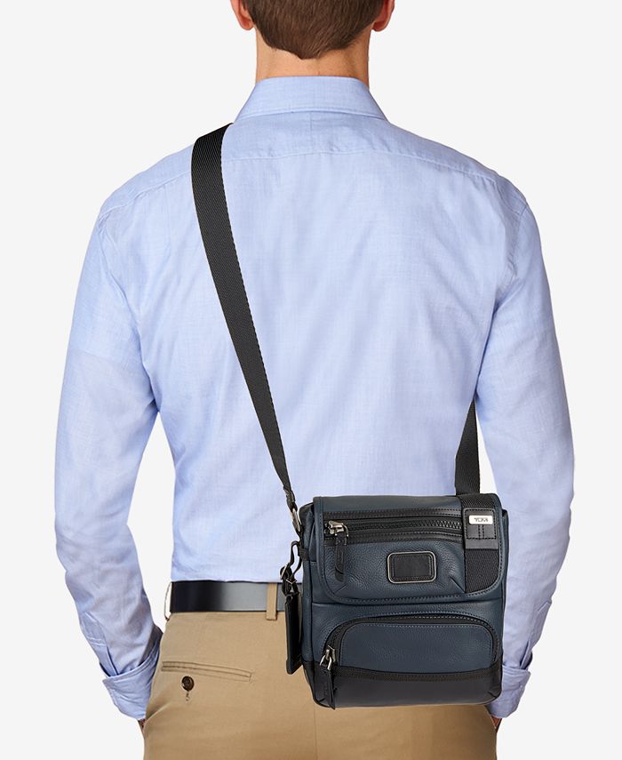 Tumi Men's Barstow Leather Crossbody Bag Macy's