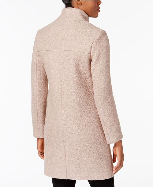 KENNETH COLE Water Resistant Stand Collar Wool Car Coat main image 0