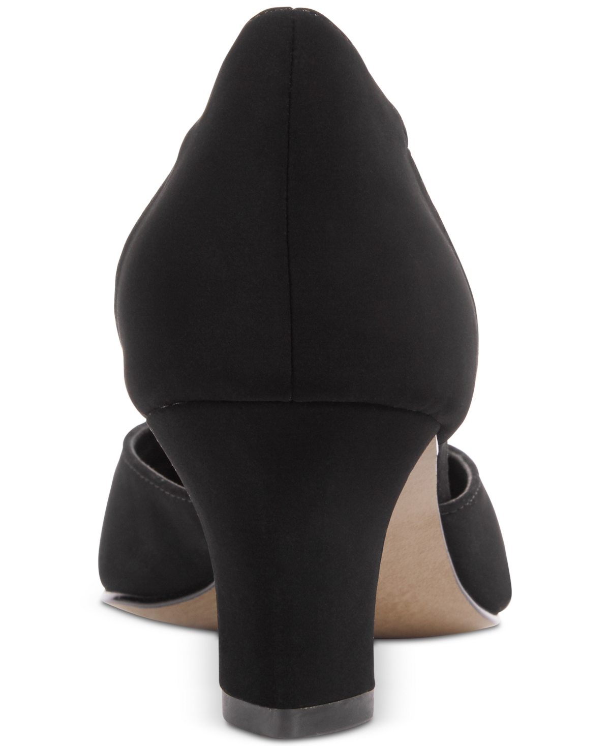 Easy Street Moonlight Evening Sandals - Black Suede
