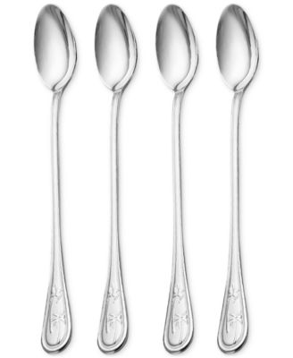 Palm Breeze Iced Beverage Spoons, Set of 4