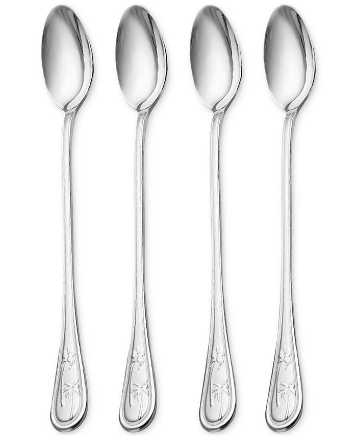 Towle - Palm Breeze 4-Pc. Iced Beverage Spoon Set