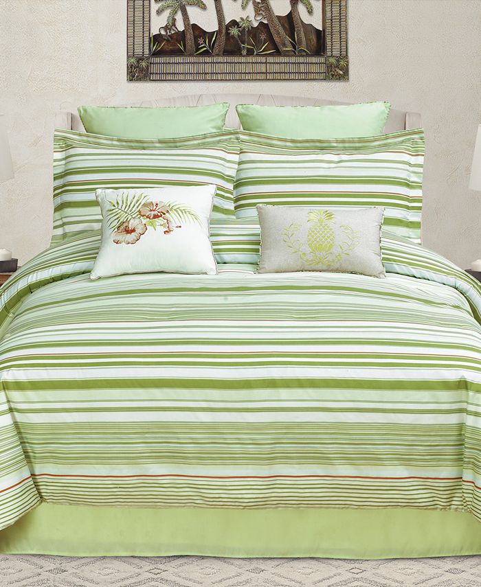 Hallmart Collectibles Ala Moana Reversible 8Pc. Comforter Sets Macy's