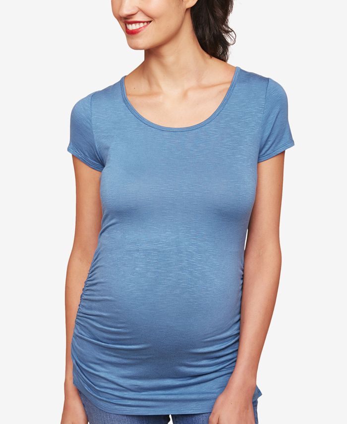 Jessica Simpson Maternity CrisscrossBack TShirt Macy's
