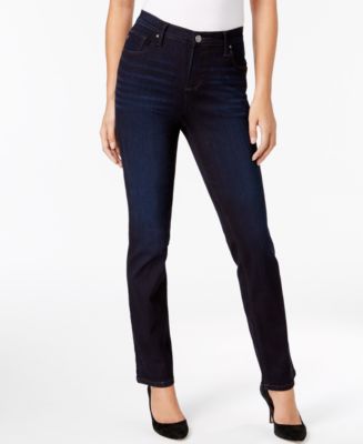 Lee Platinum Gwen Straight-Leg Jeans, Created for Macy's & Reviews ...