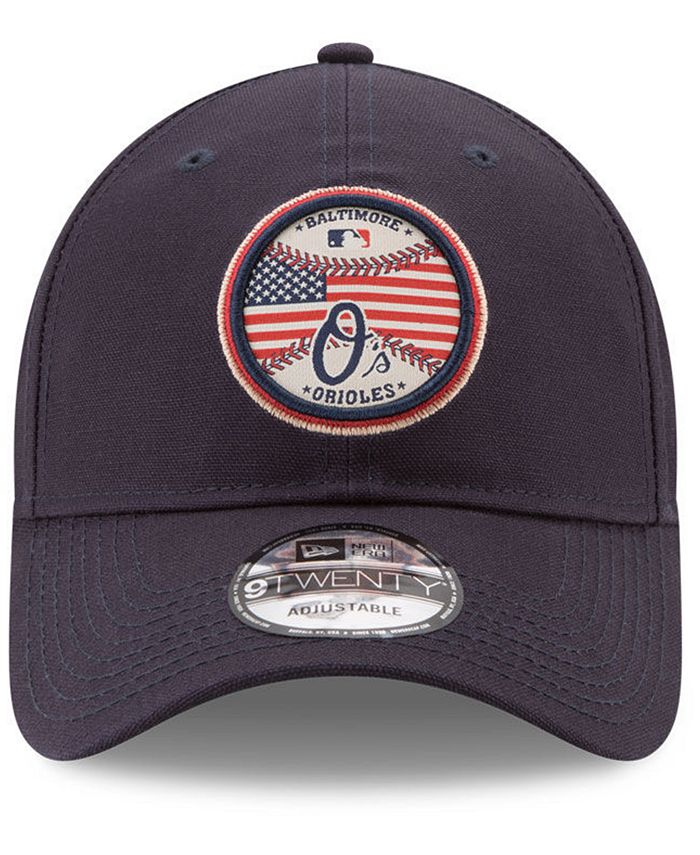 New Era Baltimore Orioles Americana Patch 9TWENTY Strapback Cap - Macy's