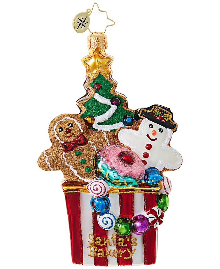 Christopher Radko Christmas Cookie Comfort Ornament - Macy's
