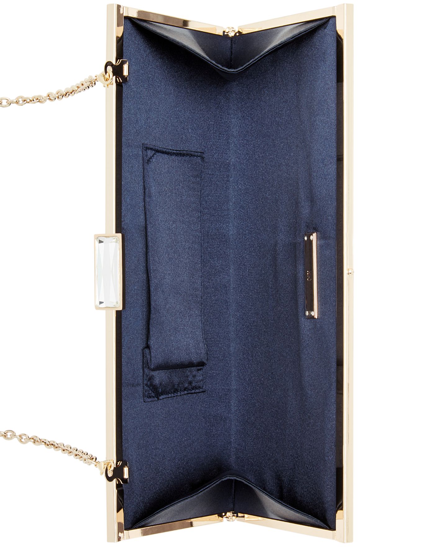 Женский клатч I.N.C. International Concepts Kelsie Clutch, цвет: Чёрный / Серебряный — фото 3
