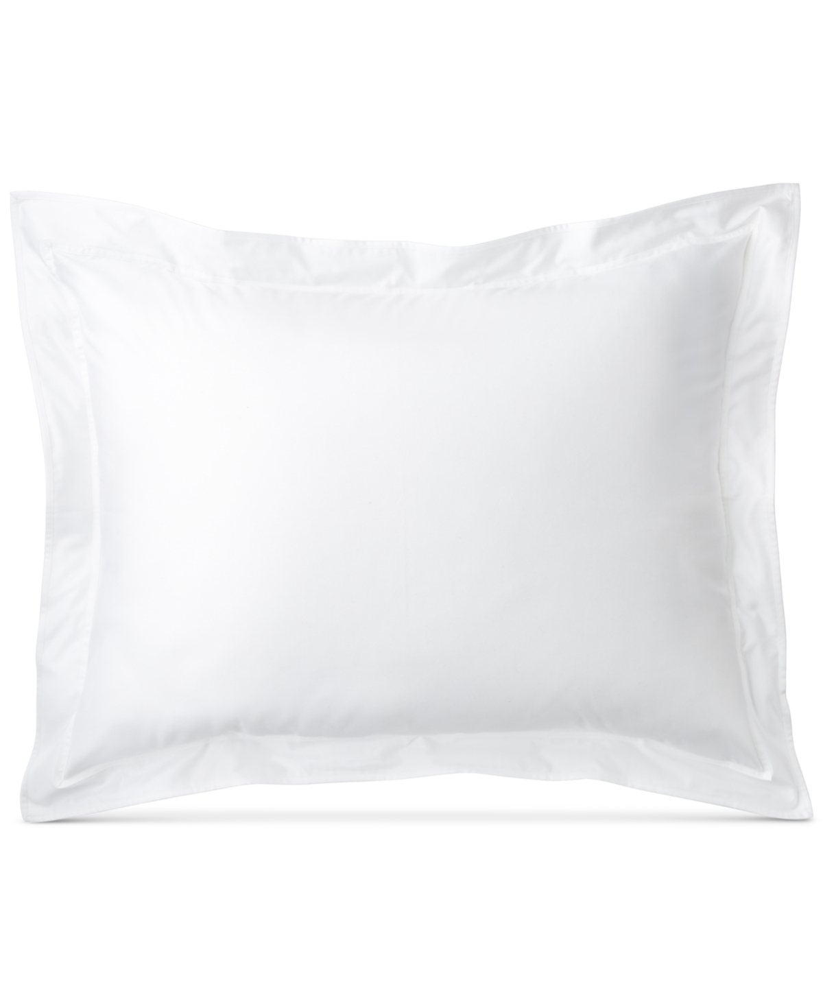 Lauren Ralph Lauren Spencer Sateen Border Decorative Pillow, 12" X 16" In White  White