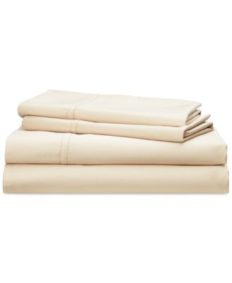Spencer 475 Thread Count Cotton Sateen 4-Pc. Sheet Set, Queen