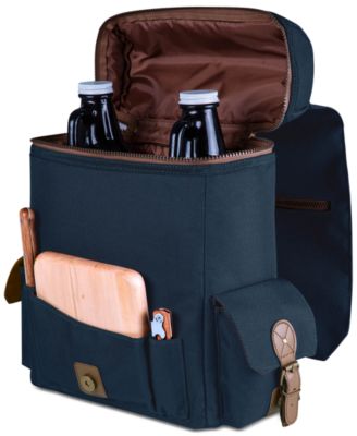Legacy&reg; by Picnic Time Navy Moreno 3-Bottle Wine & Cheese Tote
