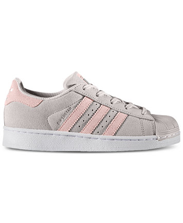 Womens White & Black Cheap Adidas Superstar Foundation Trainers schuh