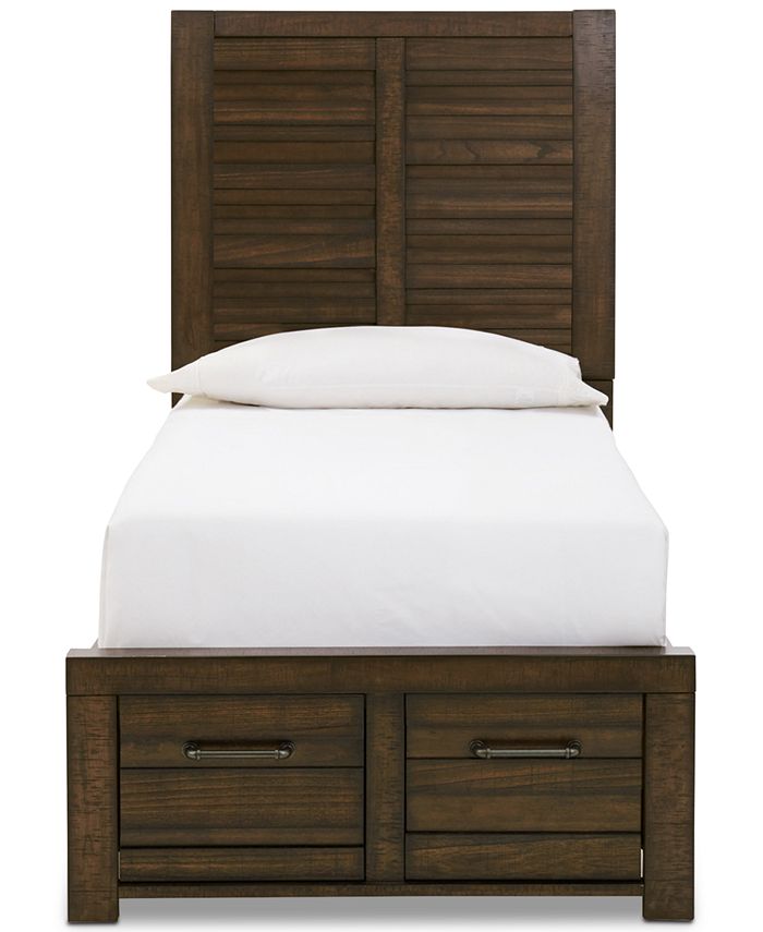 Furniture Emory Storage Twin Platform Bed, Created for Macy's - Macy's