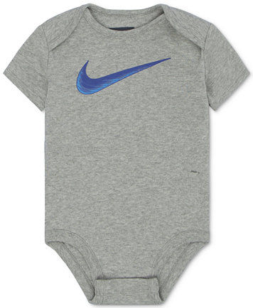 Nike Swoosh Cotton Bodysuit, Baby Boys (0-24 months) - All Baby ... Swoosh Cotton Bodysuit, Baby Boys (0-24 months)