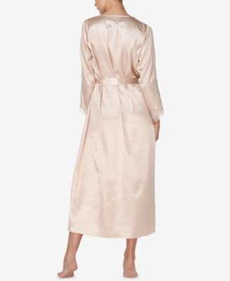 Stella Satin Venise Trim Gown and Robe Separates