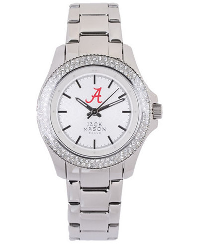 Jack Mason Women's Alabama Crimson Tide Glitz Sport Bracelet Watch