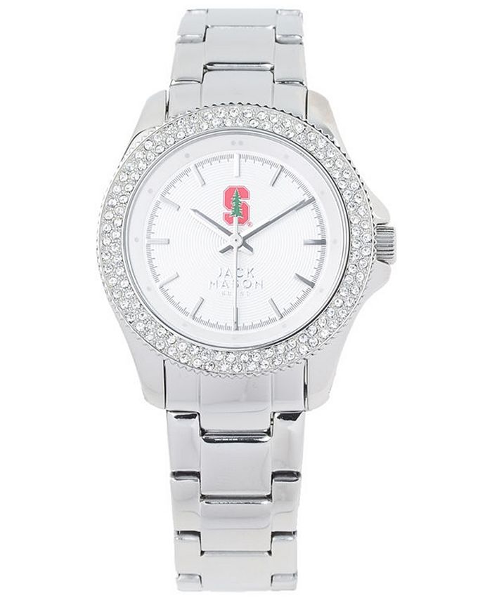 Jack Mason Women s Stanford Cardinal Glitz Sport Bracelet Watch
