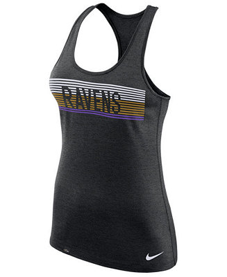 Nike Women's Baltimore Ravens Dri-Fit Touch Tank - Macy's