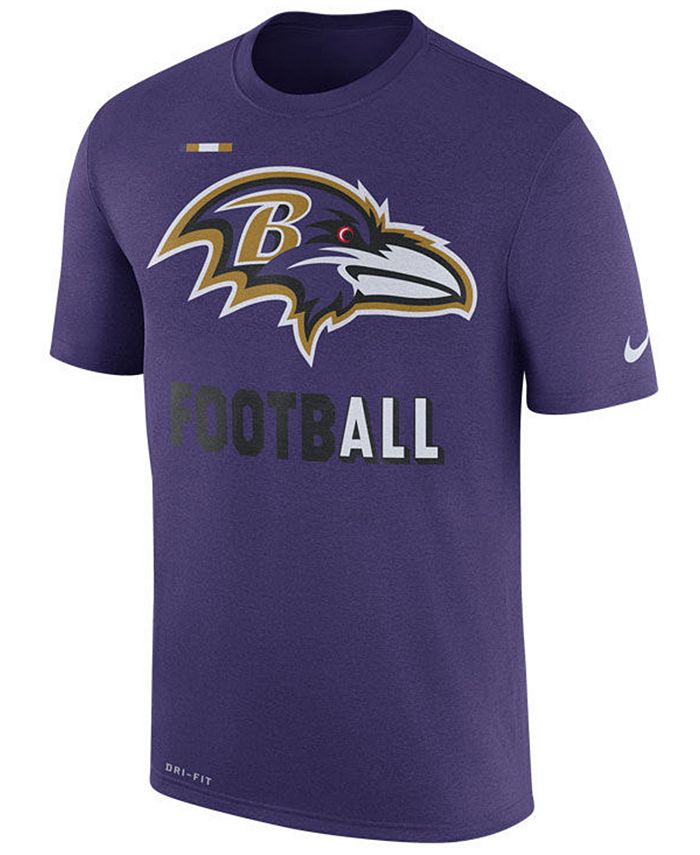 Nike Men's Baltimore Ravens Legend Football T-Shirt & Reviews - Sports ...