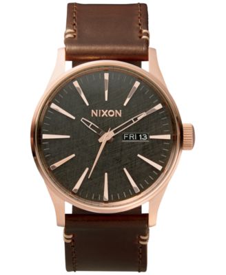 Macy's nixon mens watches hotsell