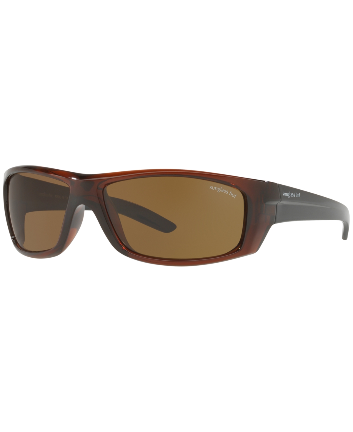 Sunglass Hut Collection Sunglasses, Hu2007 63 In Brown,brown