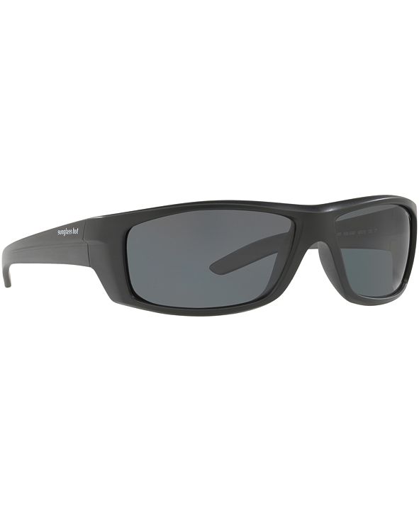 Sunglass Hut Collection Polarized Sunglasses , HU2007 63 & Reviews Sunglasses by Sunglass Hut