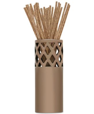 Joy Mangano - Forever Fragrant 20-Count Seaside Willow Sticks & Vase