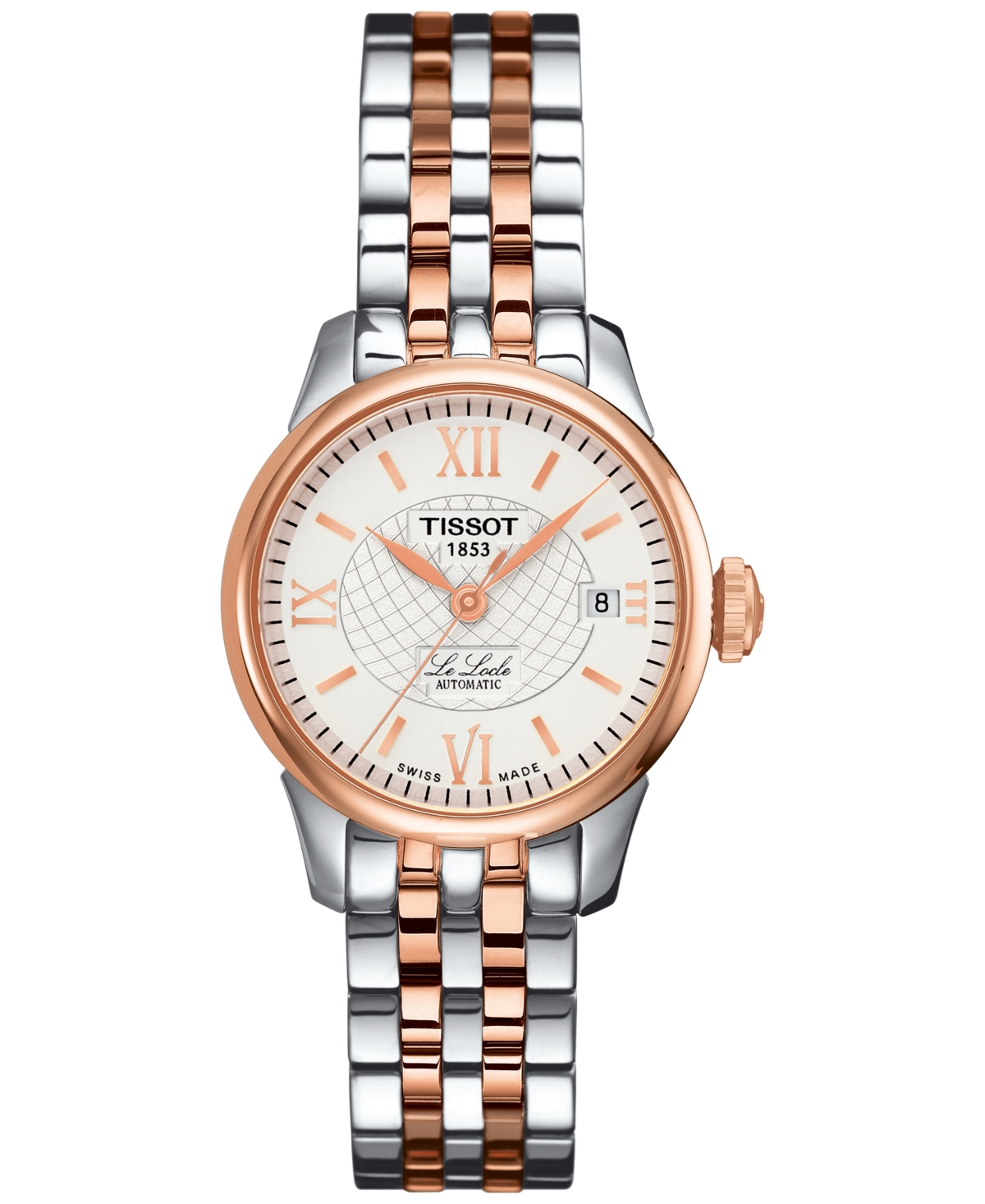 Women's Swiss Le Locle Automatic Two-Tone Stainless Steel Bracelet Watch 25mm - Two-Tone