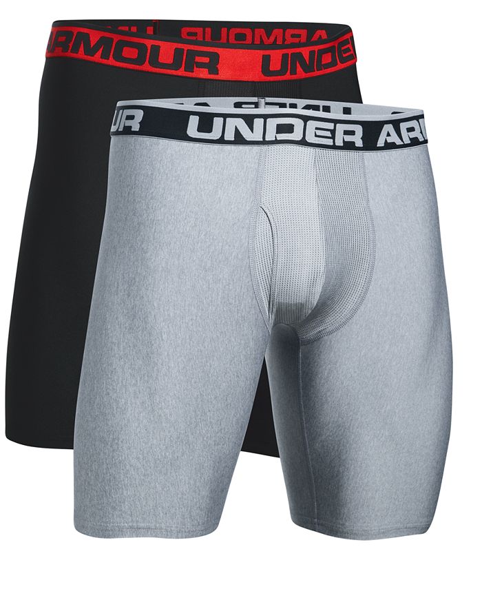 Boys Large YLG Under Armour Grey Boxer Briefs