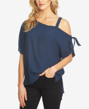 UPC 039374000095 product image for 1.state One-Shoulder Tie-Detail Top | upcitemdb.com