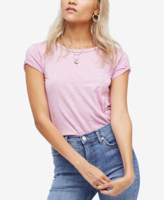 Free People - Clare Cotton Crew-Neck T-Shirt