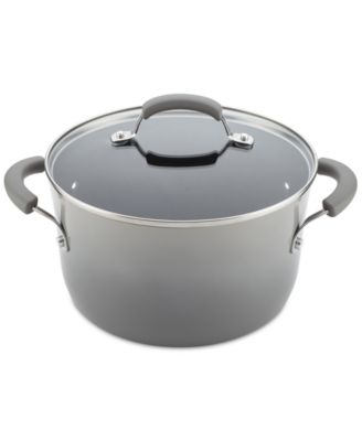 Classic Brights Hard Enamel Aluminum Nonstick Cookware Set, 14-Piece