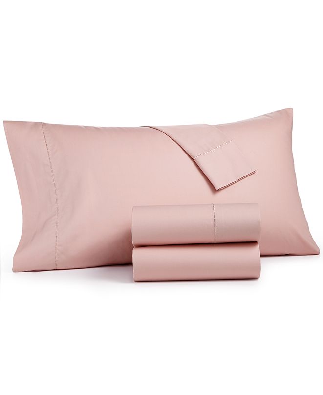 Martha Stewart Collection Solid Standard Pillowcase pair, 400 Thread