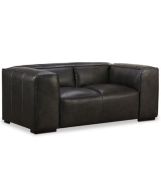 Furniture - Emanci Leather Loveseat
