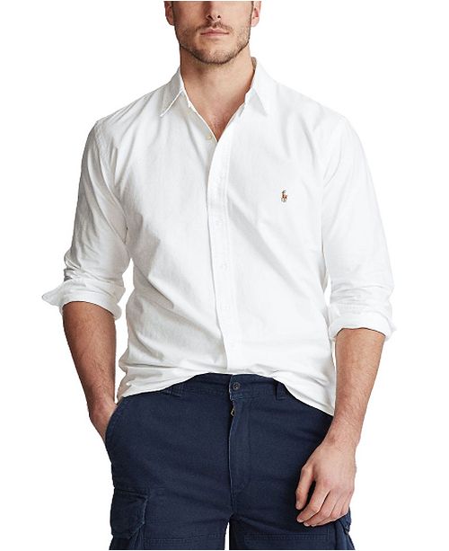 Polo Ralph Lauren Men S Long Sleeve Multi Striped Oxford Shirt