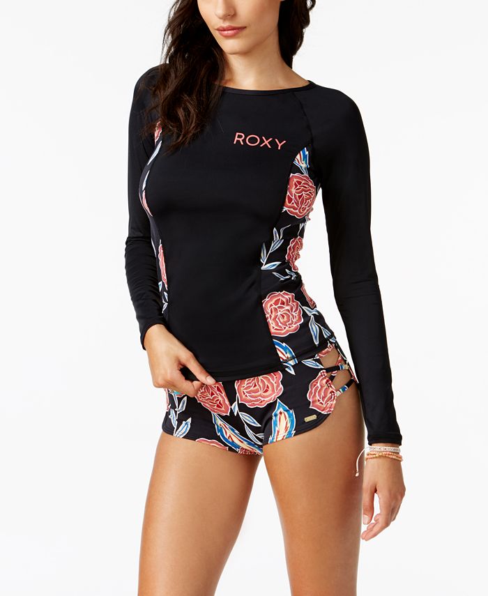Roxy Springsuit K Short Sleeve Girls Rash Vest